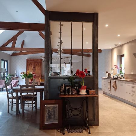 La Suze-sur-Sarthe L 'Aupinouse Chambre Double Pivoine Avec Salle D'Eau Privative מראה חיצוני תמונה